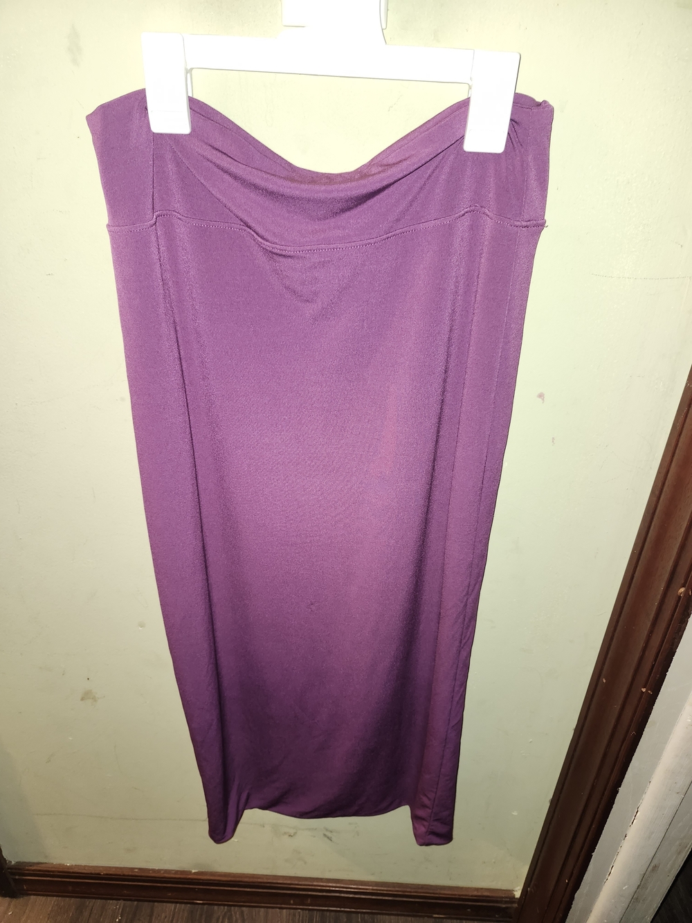 Women's Purple Midi Skirt